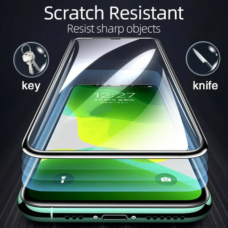 2pcs 3D Airbag Edge iPhone Glass