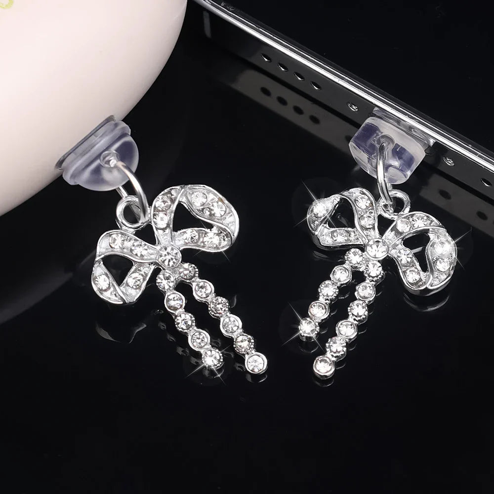 Bowknot Phone Dust Plug Pendant