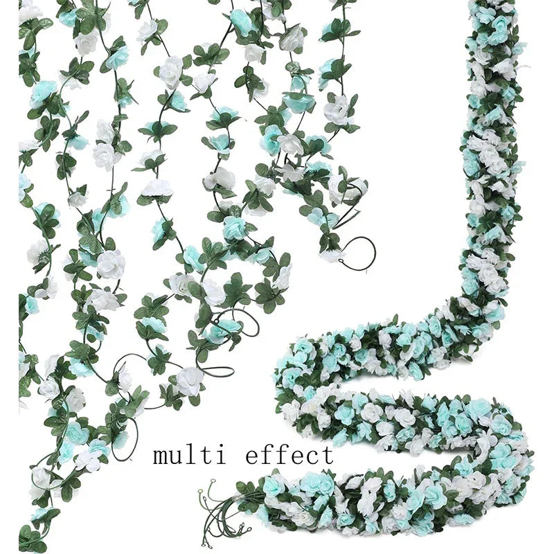 250CM Artificial Rose Vine Decoration