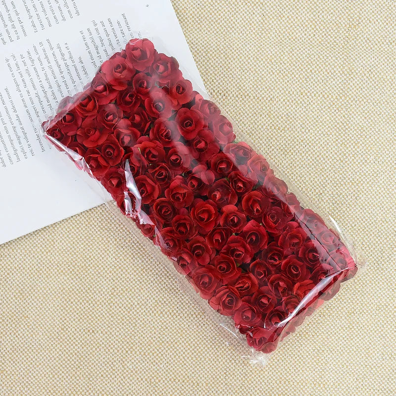 144pcs Mini Paper Rose Bouquet