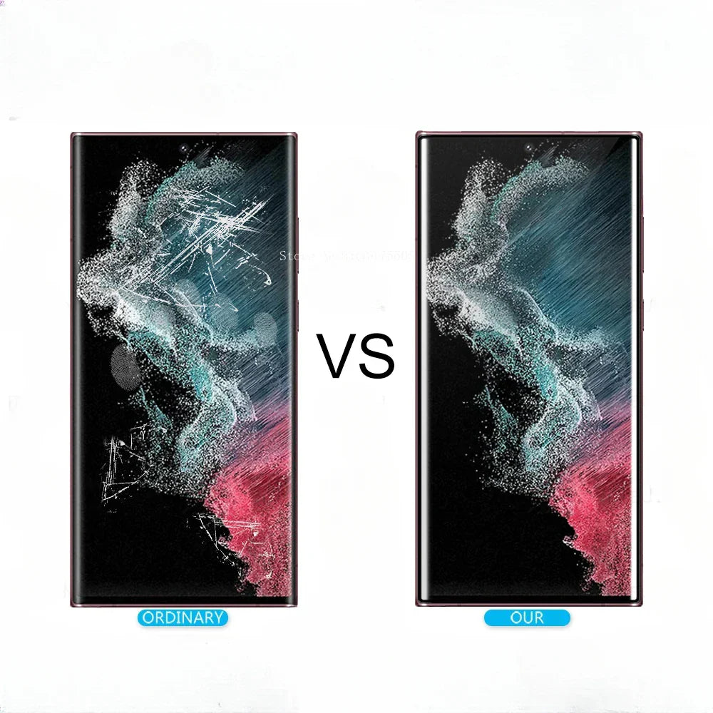 2pcs Full Cover Glass for S22/S23 Ultra