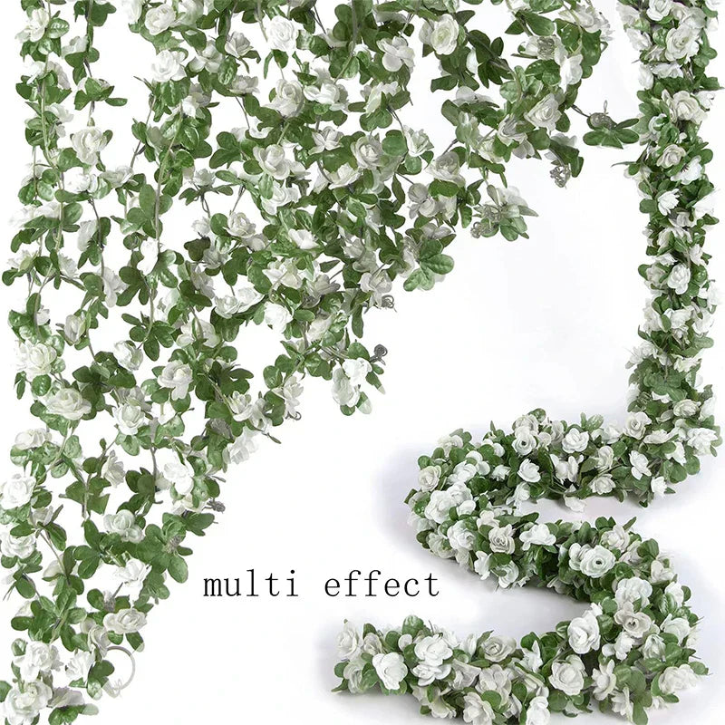 250CM Artificial Rose Vine Decoration