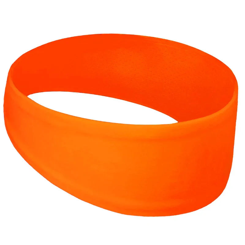 Breathable mesh sports headband elastic