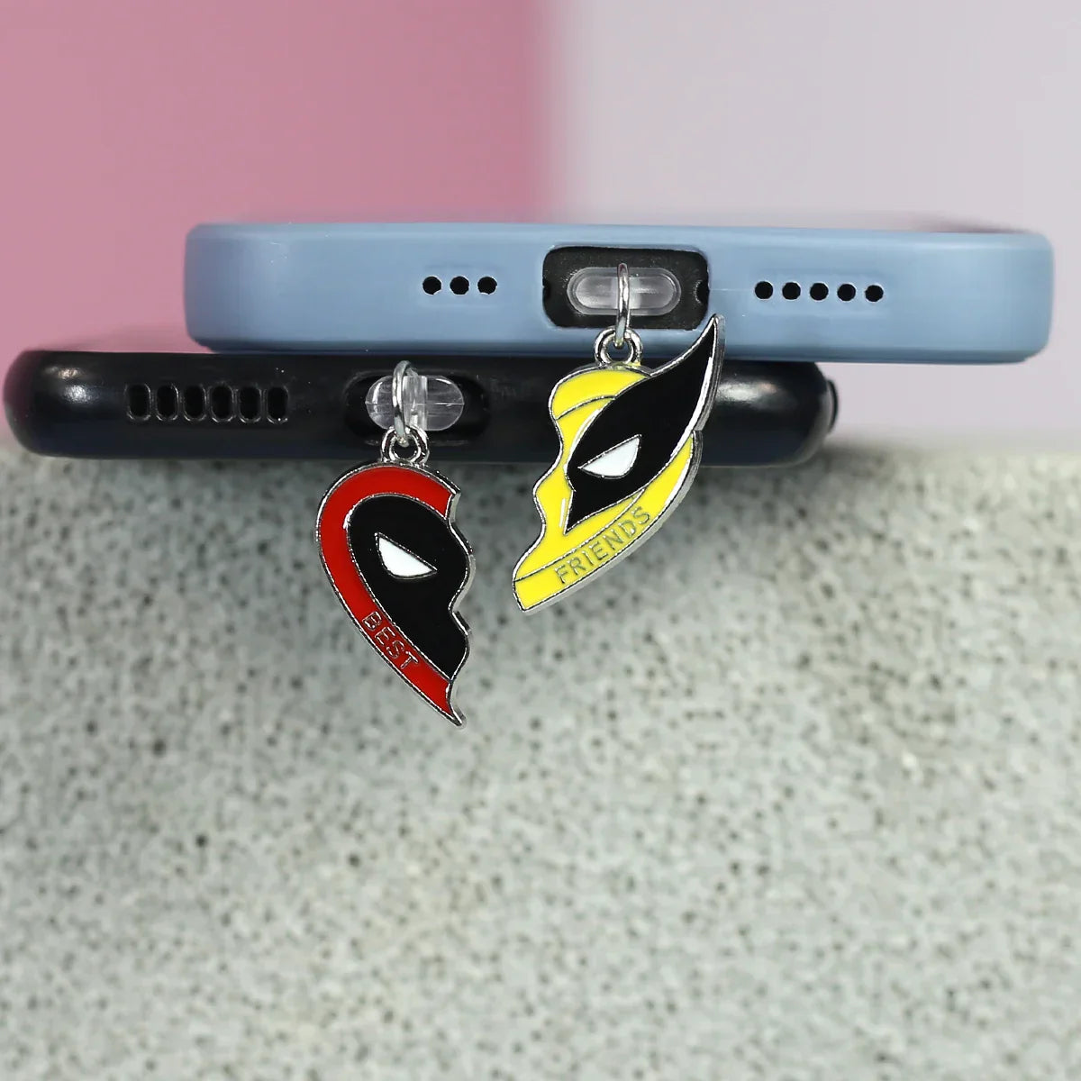 2PCS Deadpool Wolverine Dust Plugs