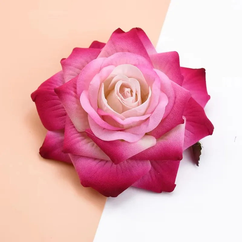 10CM Artificial Rose Flowers Heads Decor