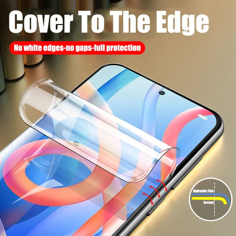 4pcs Hydrogel Screen Protector for Redmi/Poco