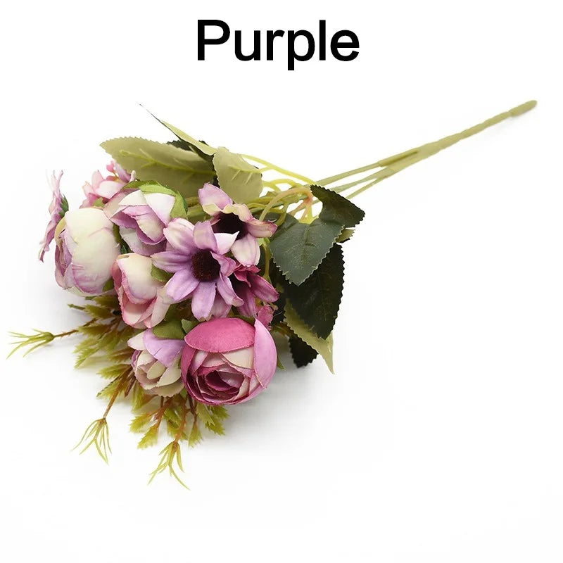 13-Head European Style Peony Bouquet