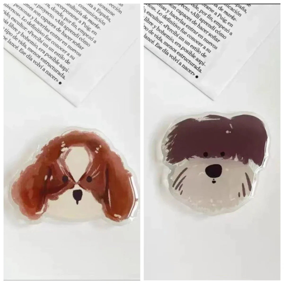2pcs Cute Dog Phone Ring Holders