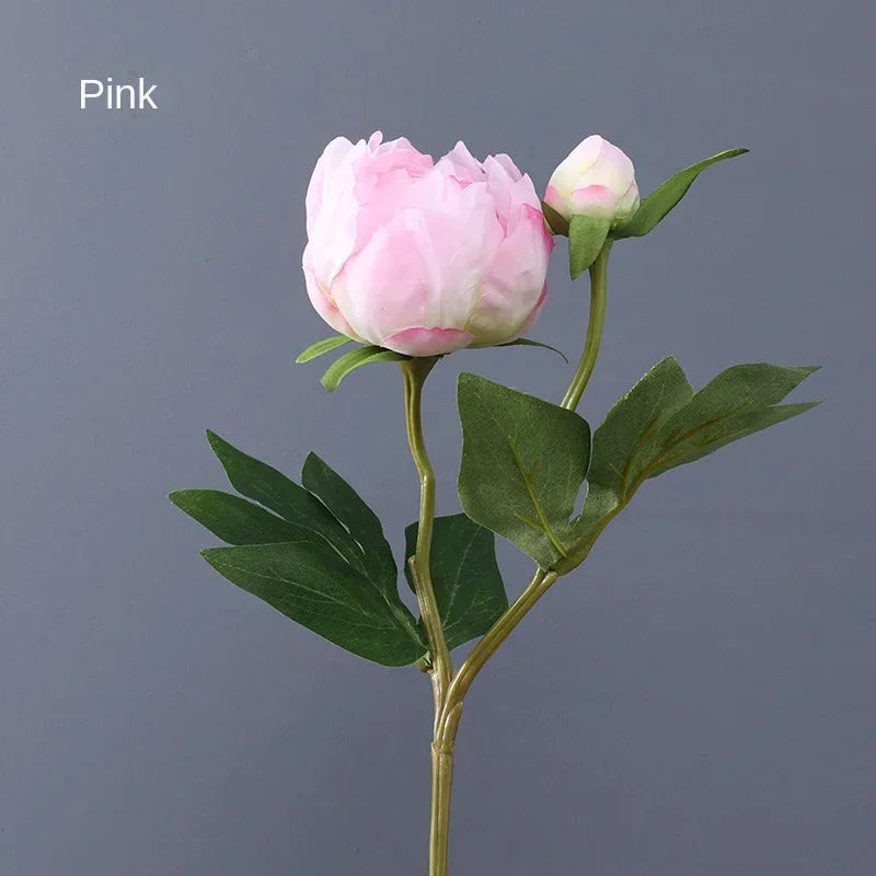 1PC Silk Peony Artificial Flower Bouquet