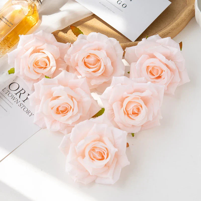 10CM Artificial Rose Heads Bulk