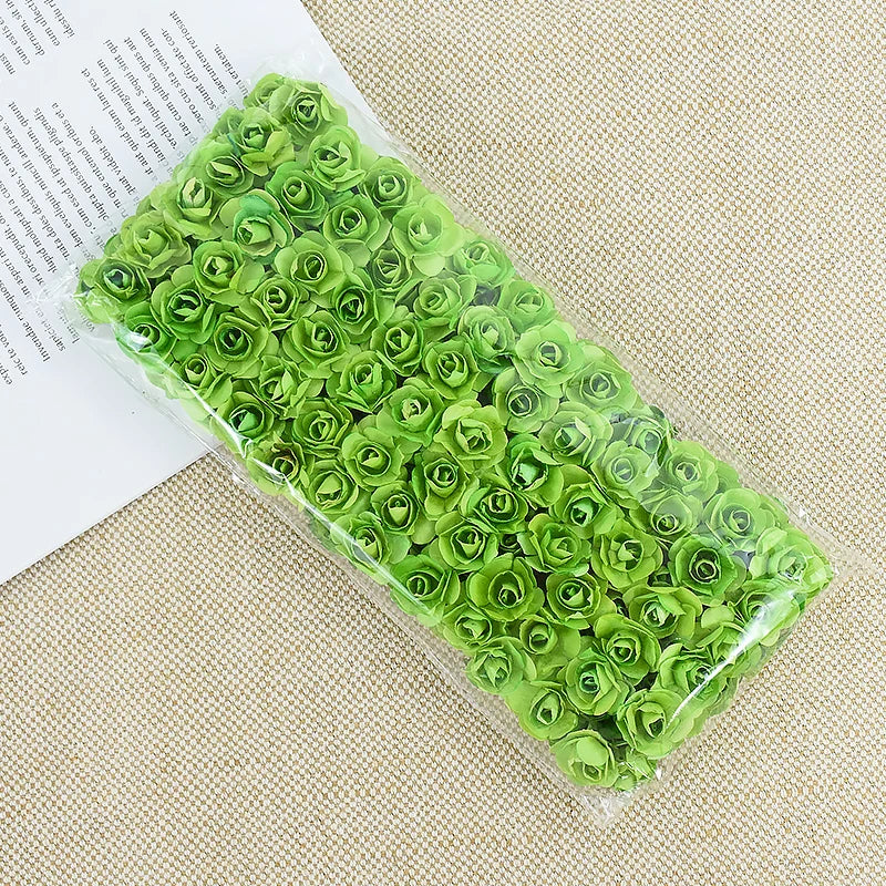 144pcs Mini Paper Rose Bouquet