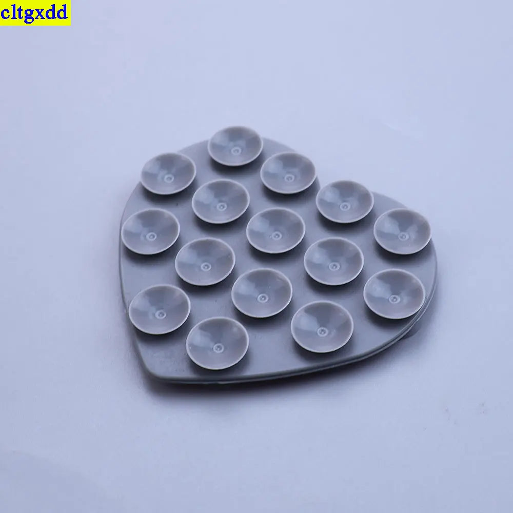 2PCS Heart-Shaped Suction Phone Pads