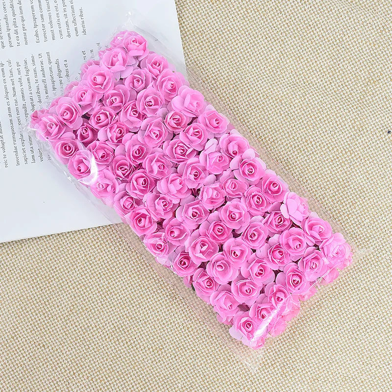 144pcs Mini Paper Rose Bouquet