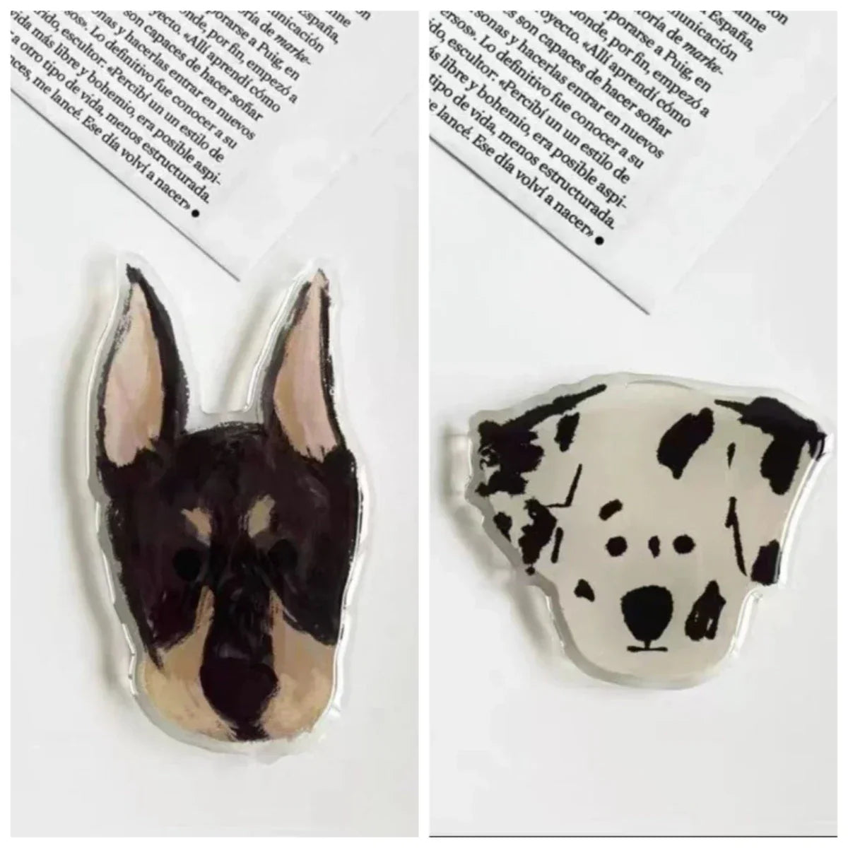 2pcs Cute Dog Phone Ring Holders