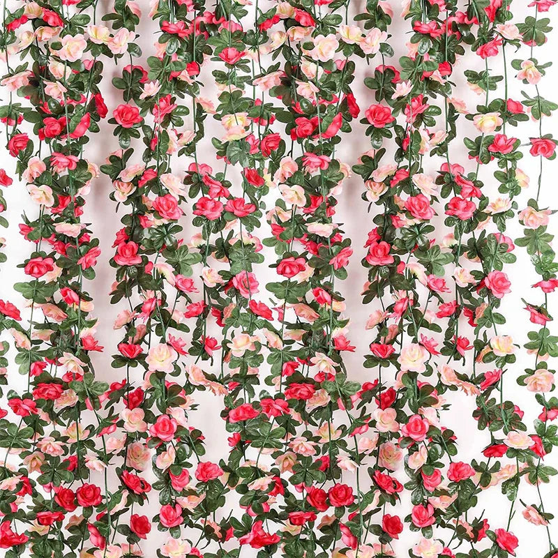 250CM Artificial Rose Vine Decoration