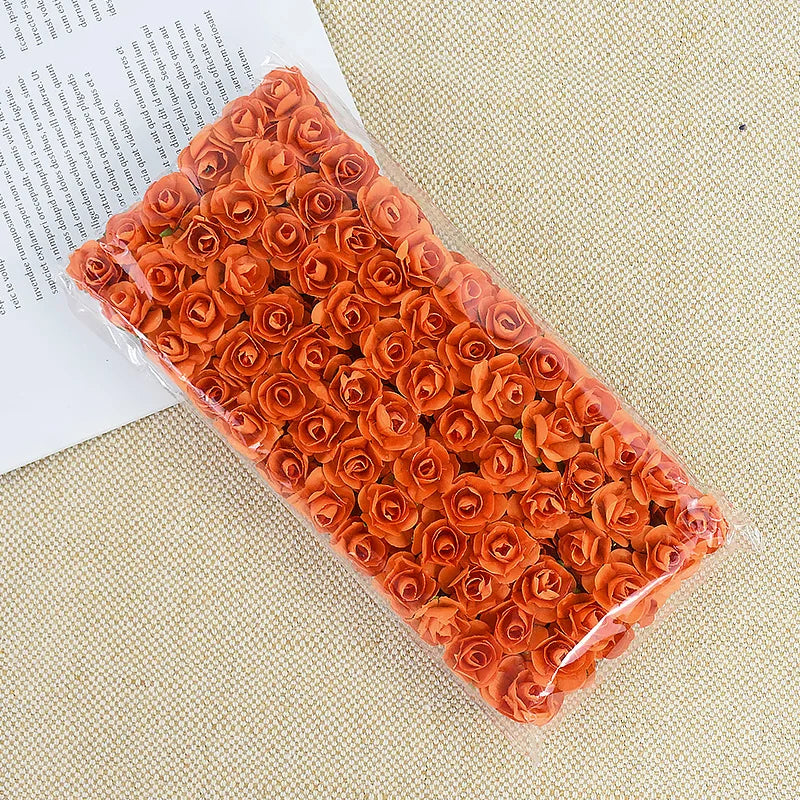 144pcs Mini Paper Rose Bouquet