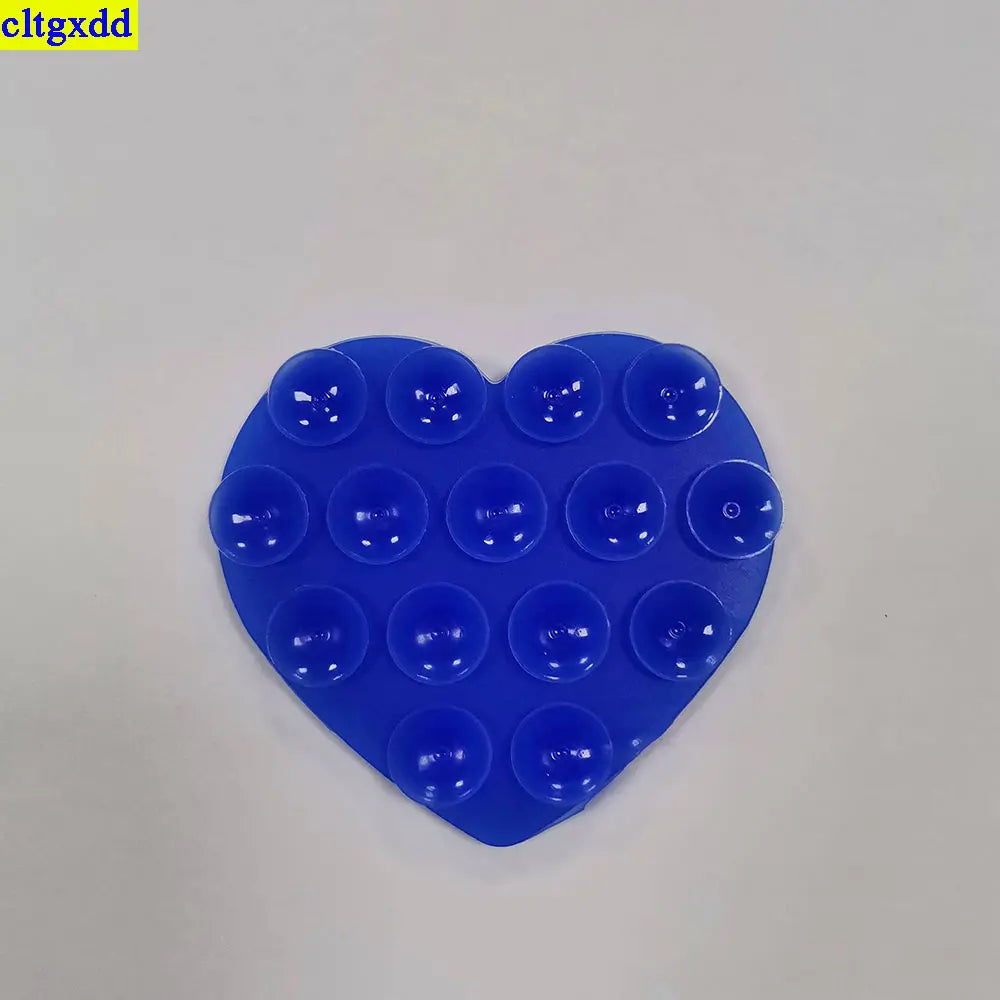 2PCS Heart-Shaped Suction Phone Pads