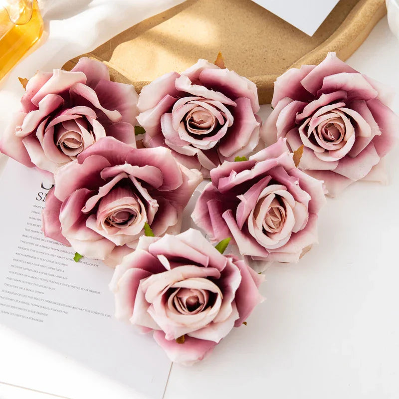 10CM Artificial Rose Heads Bulk