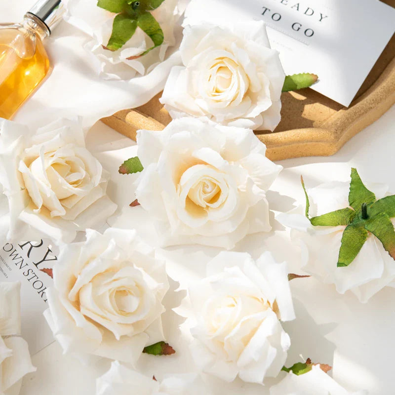 10CM Artificial Rose Heads Bulk