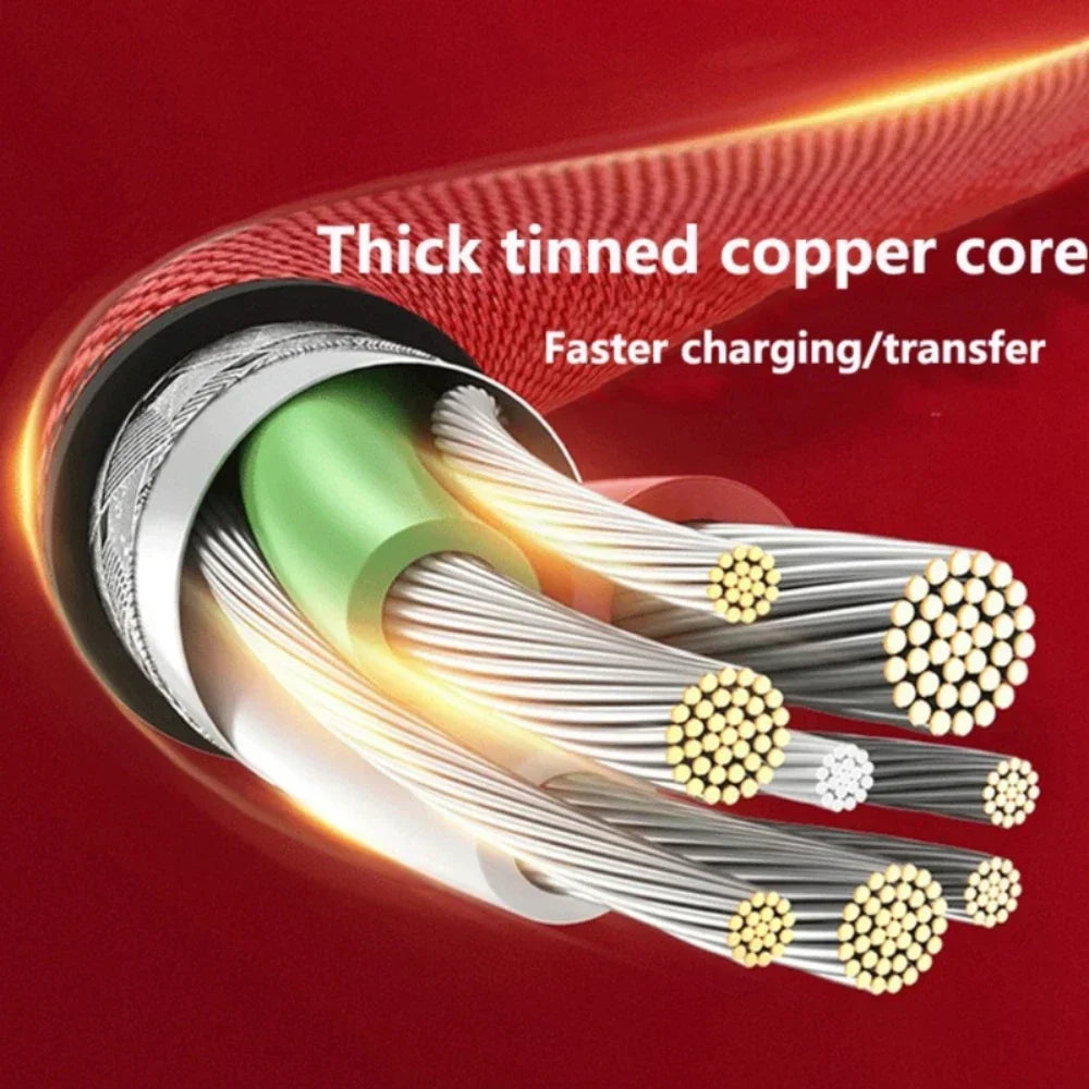 30cm Braided Fast Charging Cable iPhone