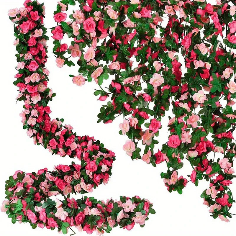 250CM Artificial Rose Vine Decoration