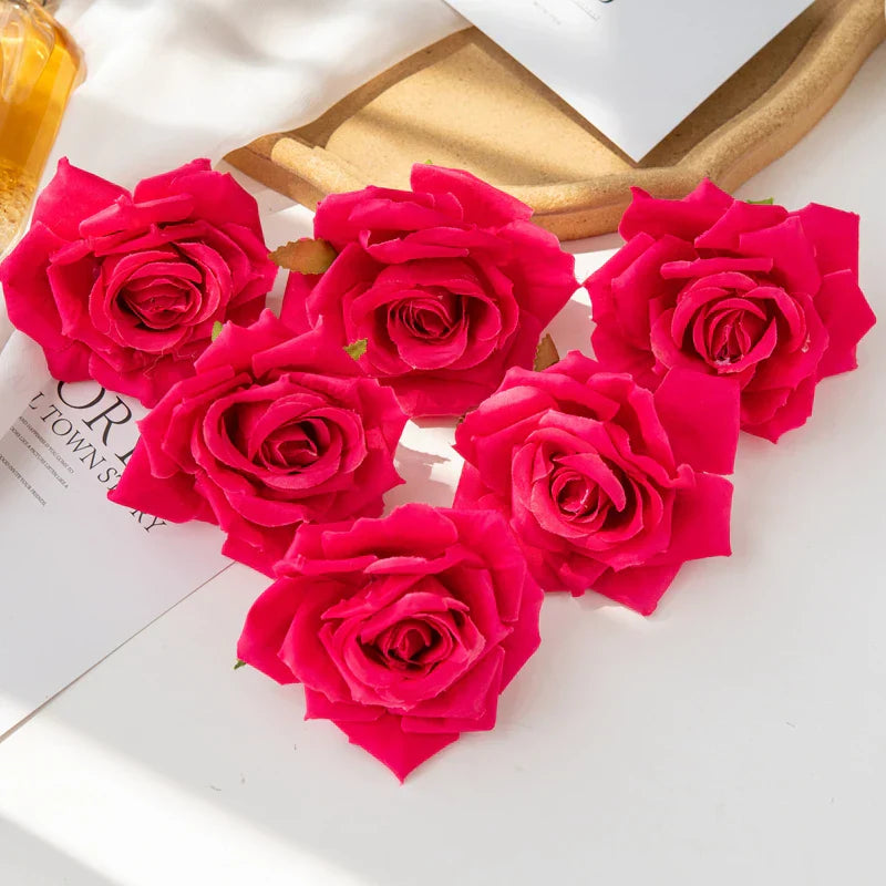 10CM Artificial Rose Heads Bulk