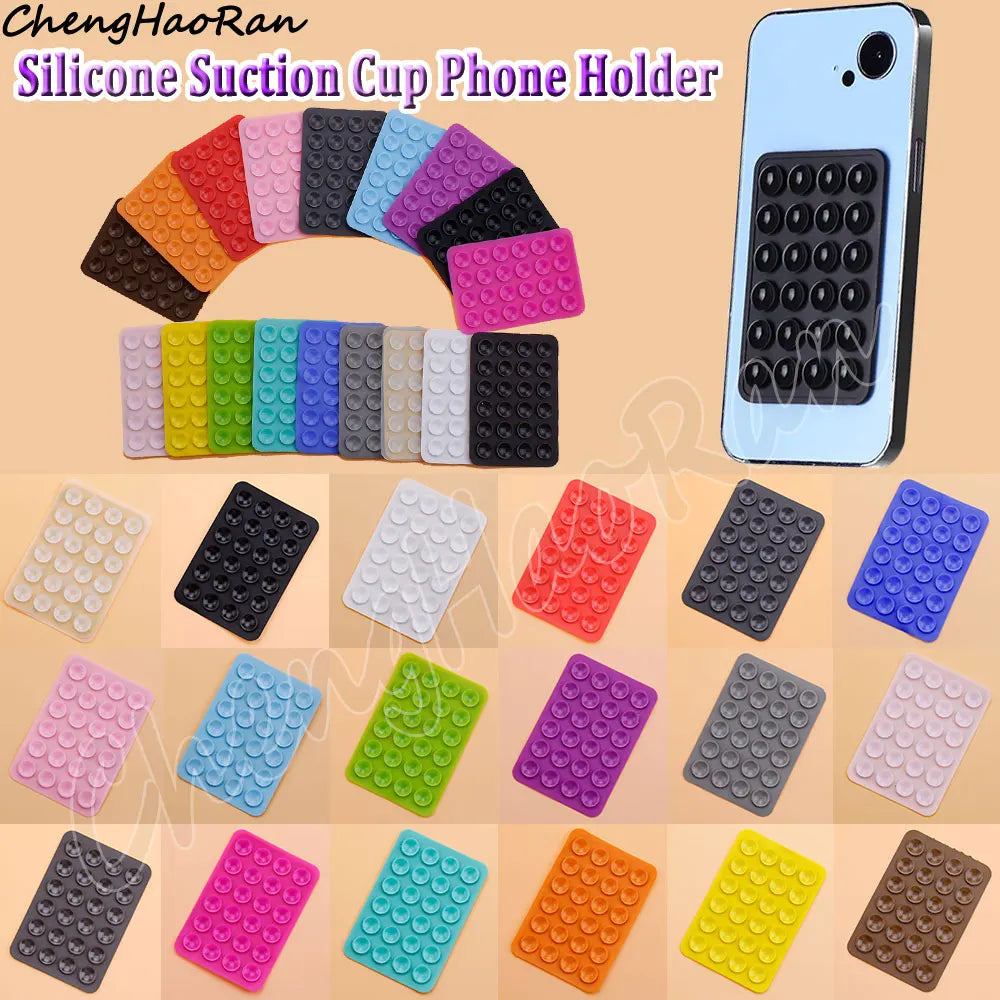 2PCS Silicone Suction Phone Pads