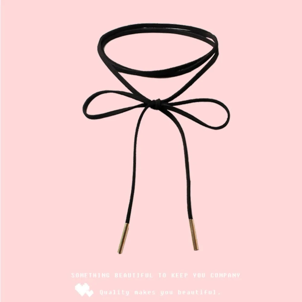 Black lace gothic choker necklace