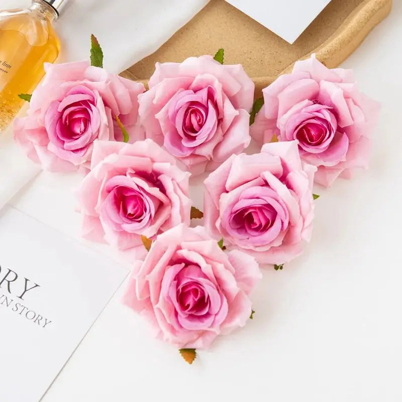 10CM Artificial Rose Heads Bulk