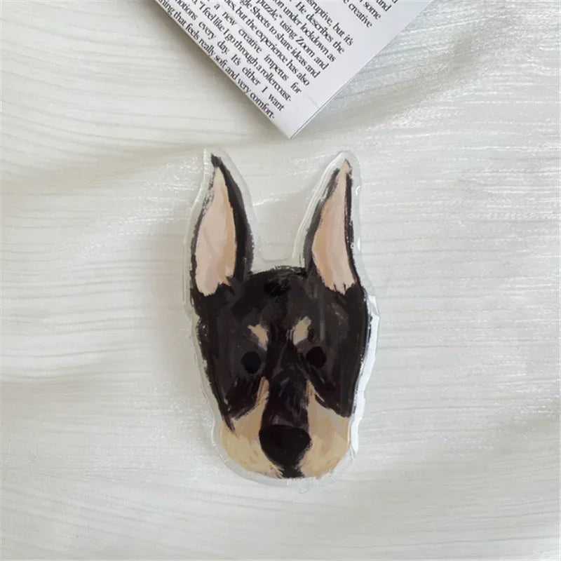 2pcs Cute Dog Phone Ring Holders