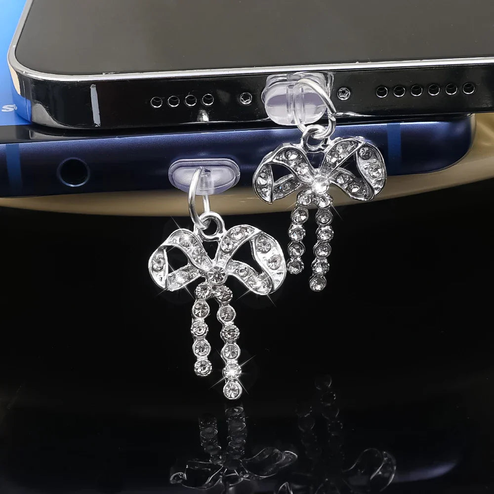 Bowknot Phone Dust Plug Pendant