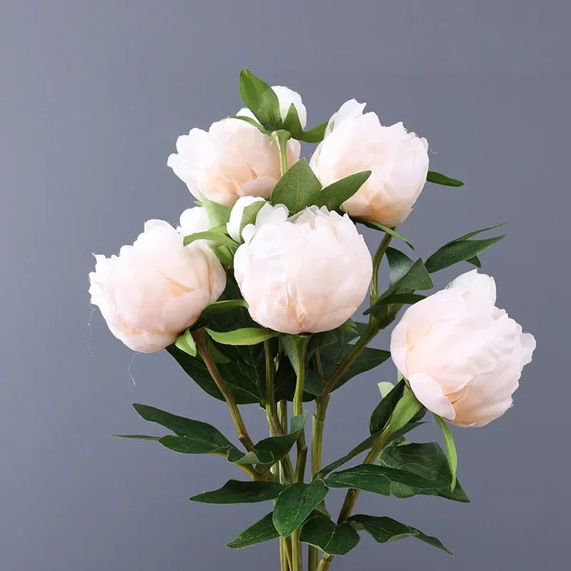 1PC Silk Peony Artificial Flower Bouquet