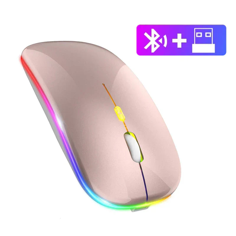 Bluetooth Wireless Rechargeable Silent Gaming Mouse