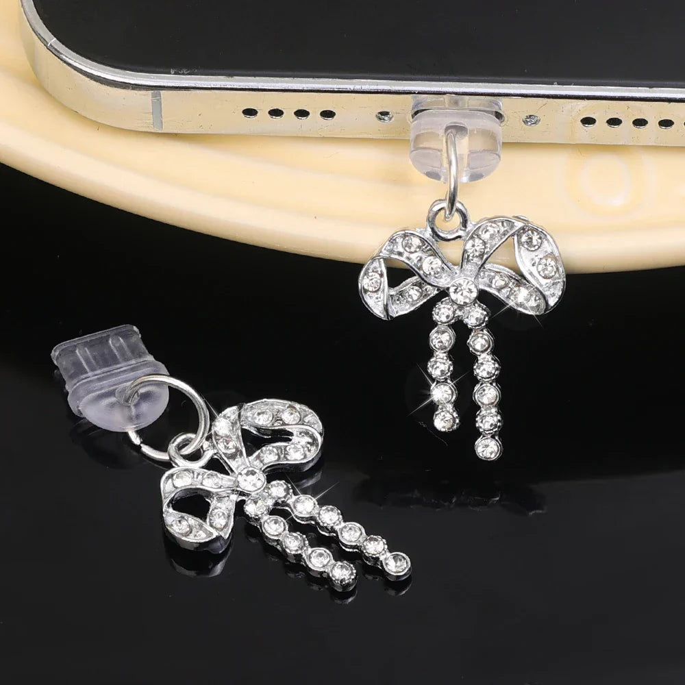 Bowknot Phone Dust Plug Pendant