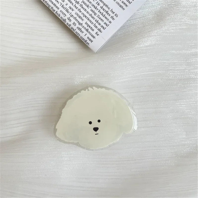2pcs Cute Dog Phone Ring Holders