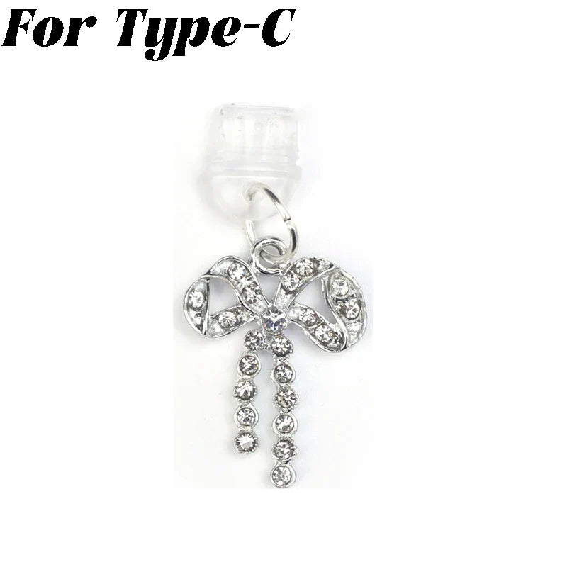 Bowknot Phone Dust Plug Pendant