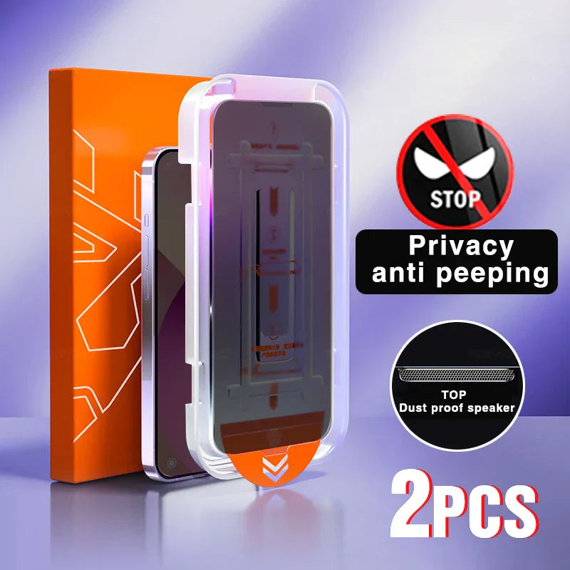 2pcs Tempered Glass with Alignment Kit