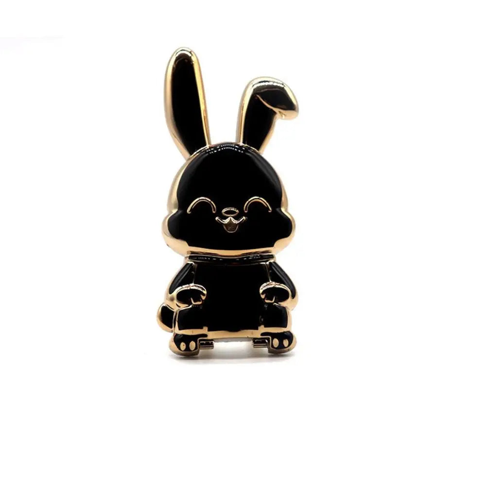 3D Rabbit Ring Buckle Car Phone Stand