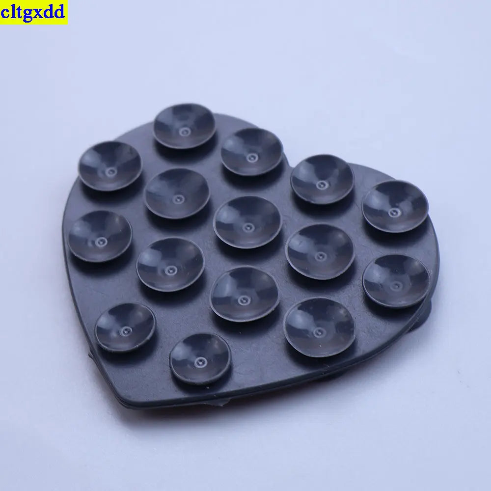 2PCS Heart-Shaped Suction Phone Pads