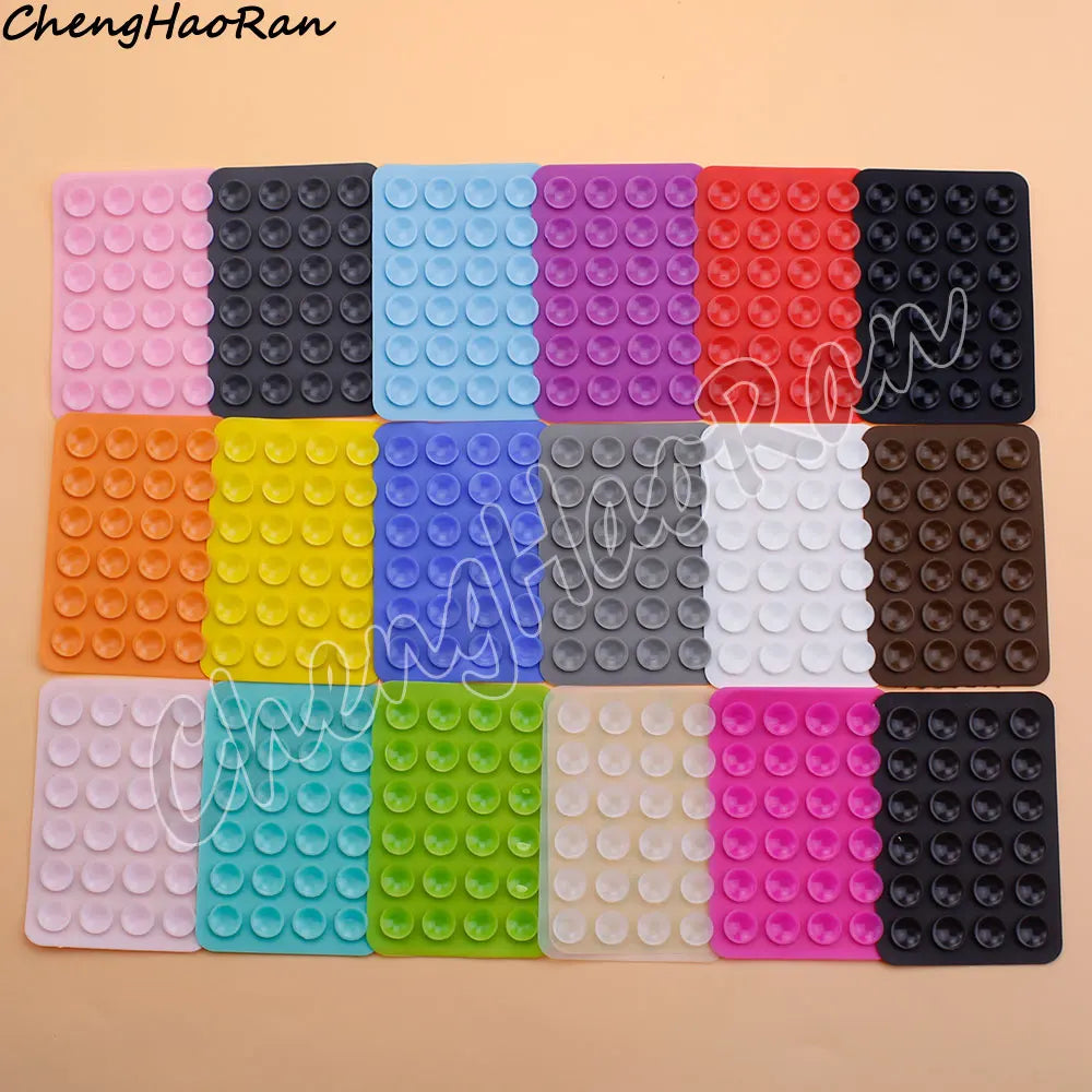 2PCS Silicone Suction Phone Pads