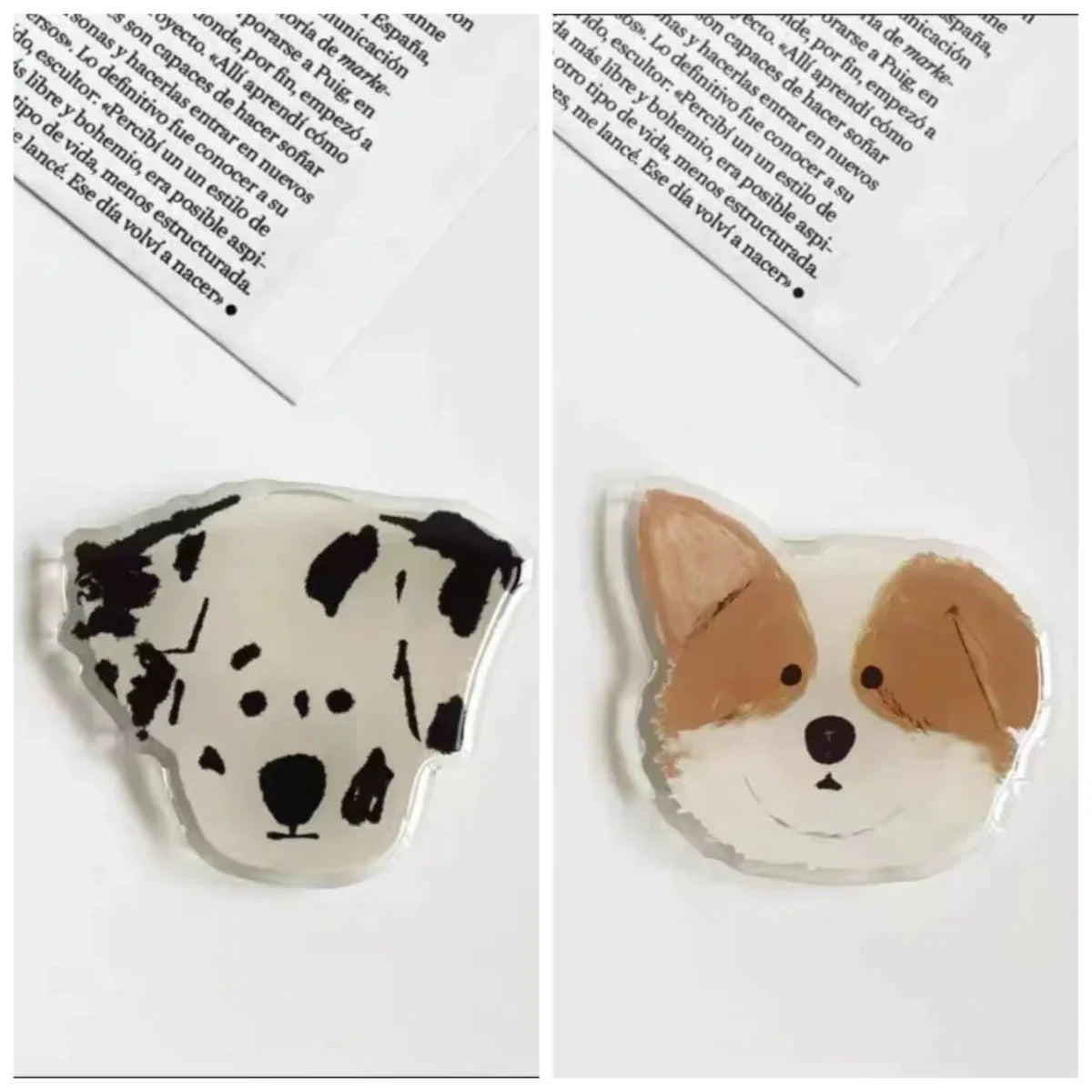 2pcs Cute Dog Phone Ring Holders
