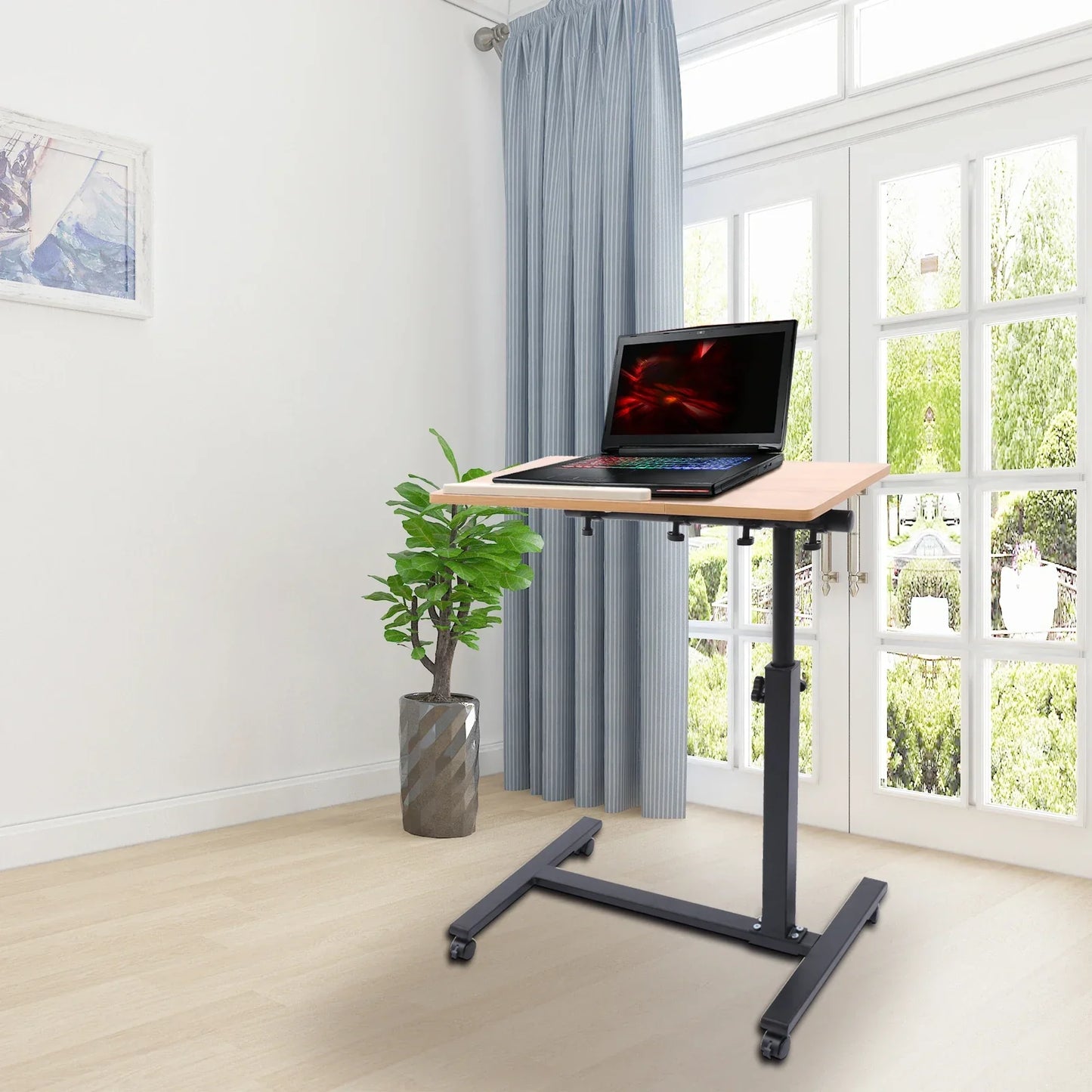 Home Office Rolling Laptop Desk
