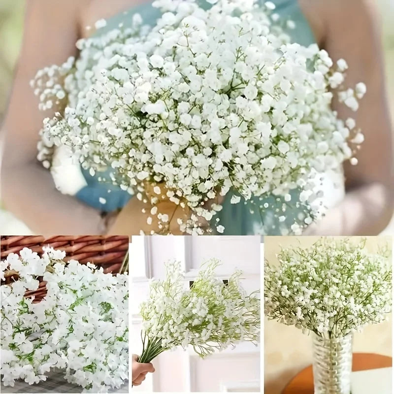 15pcs Artificial Baby’s Breath Flowers
