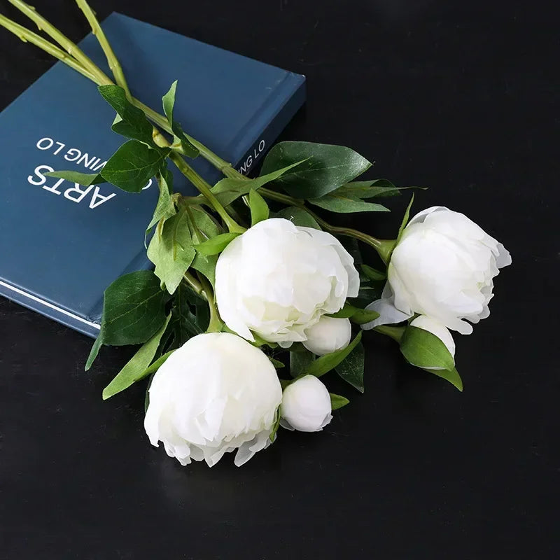 1PC Silk Peony Artificial Flower Bouquet