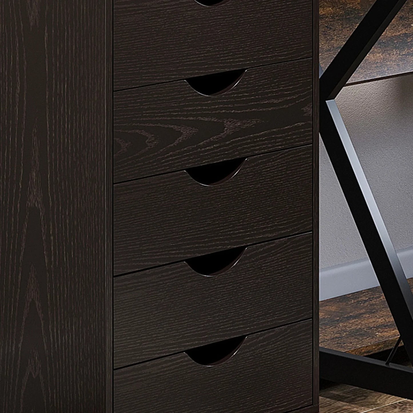 Homcom 5-Drawer File Cabinet