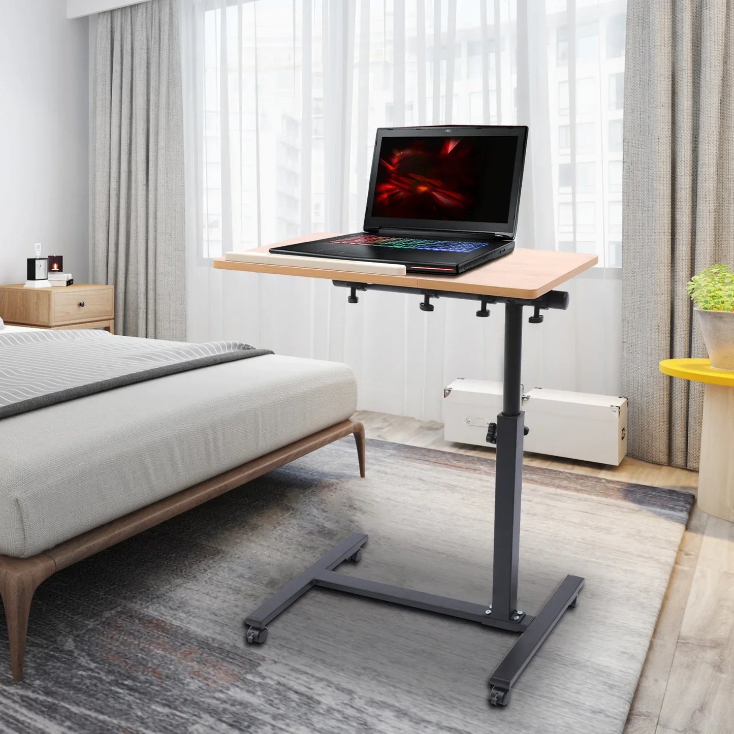 Home Office Rolling Laptop Desk