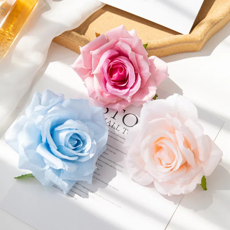 10CM Artificial Rose Heads Bulk