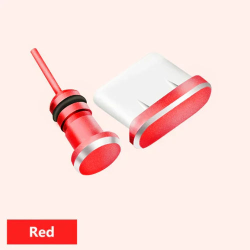 2PCS Type-C Charging Dust Plugs