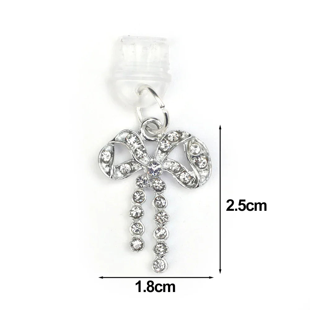 Bowknot Phone Dust Plug Pendant