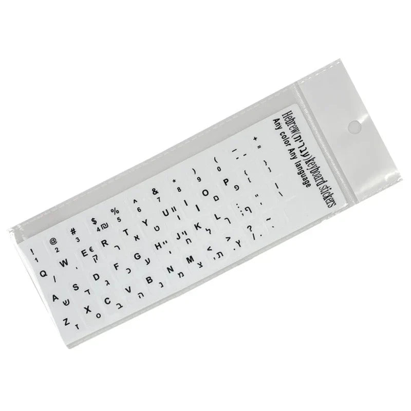 3-in-1 Multilingual Keyboard Stickers